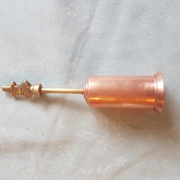 Antique Copper Hearth Brush - Picture 1 of 5